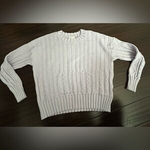 Cyrus Women’s Light Purple Crewneck Sweater Large